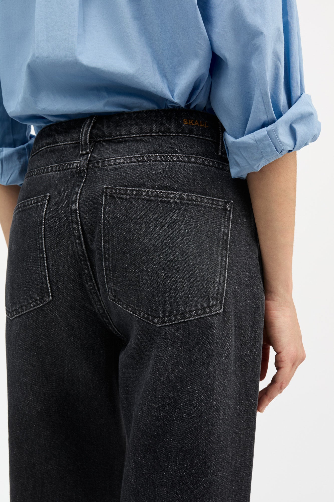 Skall Studio Allison cropped jeans Jeans Vintage washed black